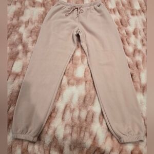 NWT Fleece light pink sweatpants from PINK